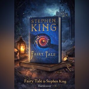 Stephen King "Fairy Tale" Hardcover Novel - Blue Cover
